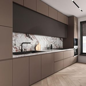 Warm Beige / Greige Cabinets