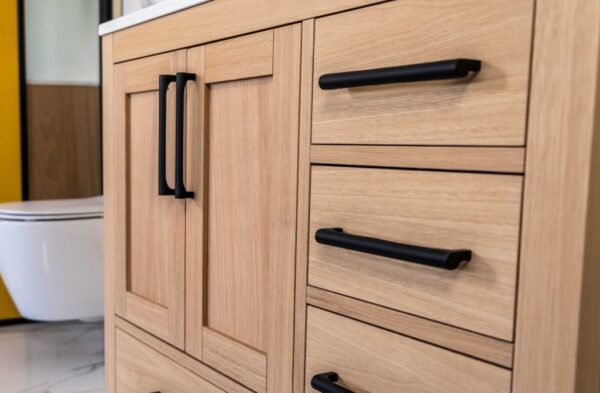 Ashley 36" Natural Oak Bathroom Vanity