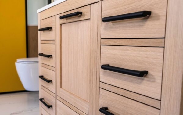 Ashley 42" Natural Oak Bathroom Vanity