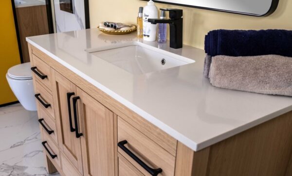 Ashley 48" Natural Oak Bathroom Vanity