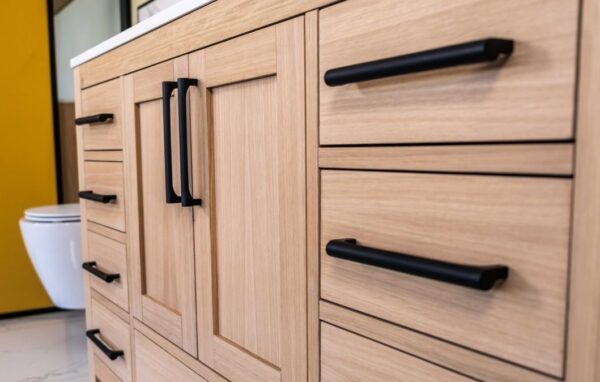 Ashley 48" Natural Oak Bathroom Vanity