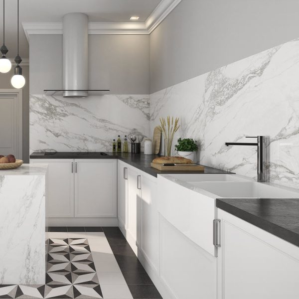 Large-Format Porcelain Tile