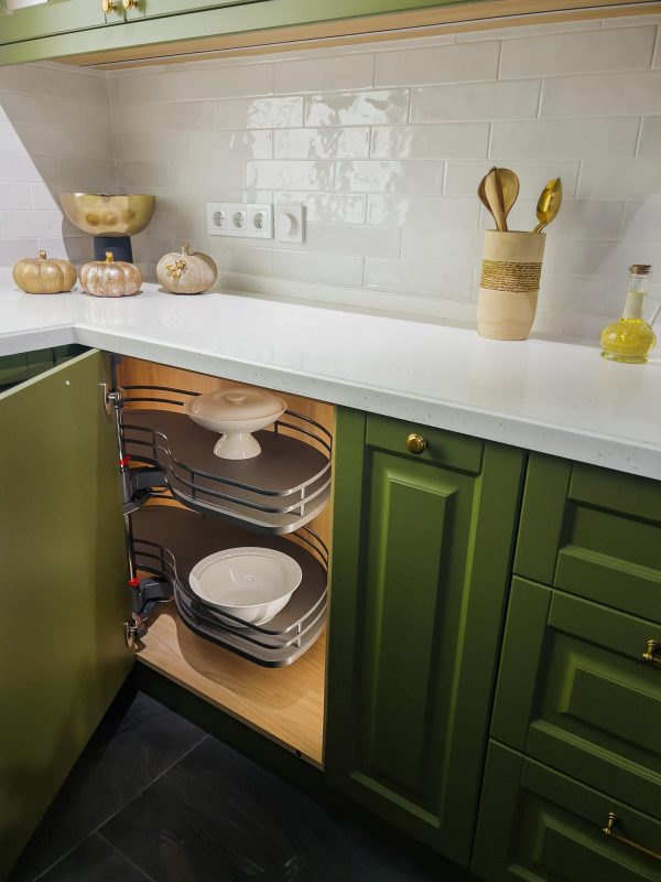 Sage Green Cabinets