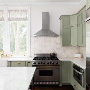 Sage Green Cabinets